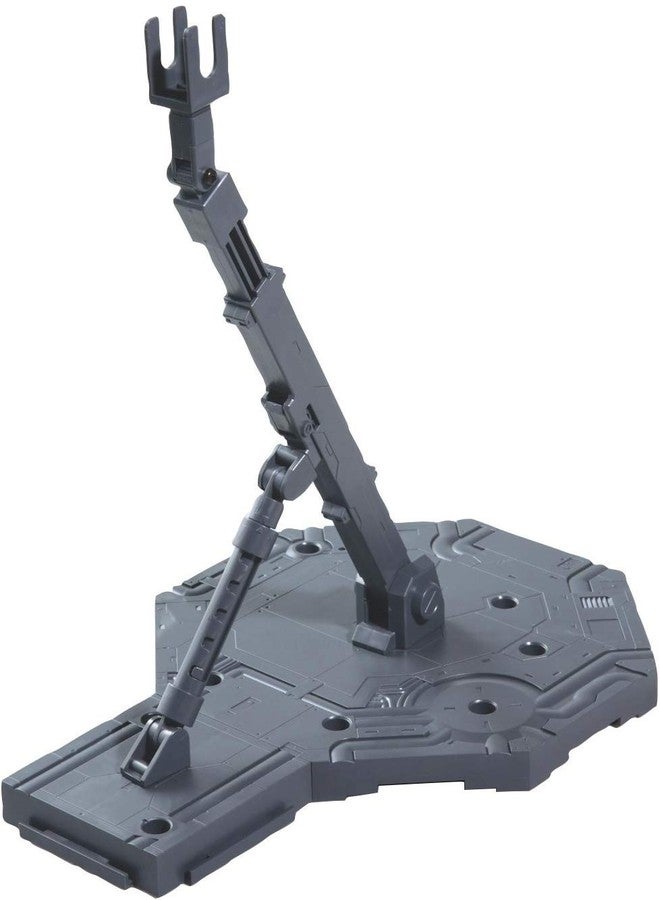 BANDAI SPIRITS Bandai Hobby Action Base 1 Display Stand (1/100 Scale), Gray - Image 1